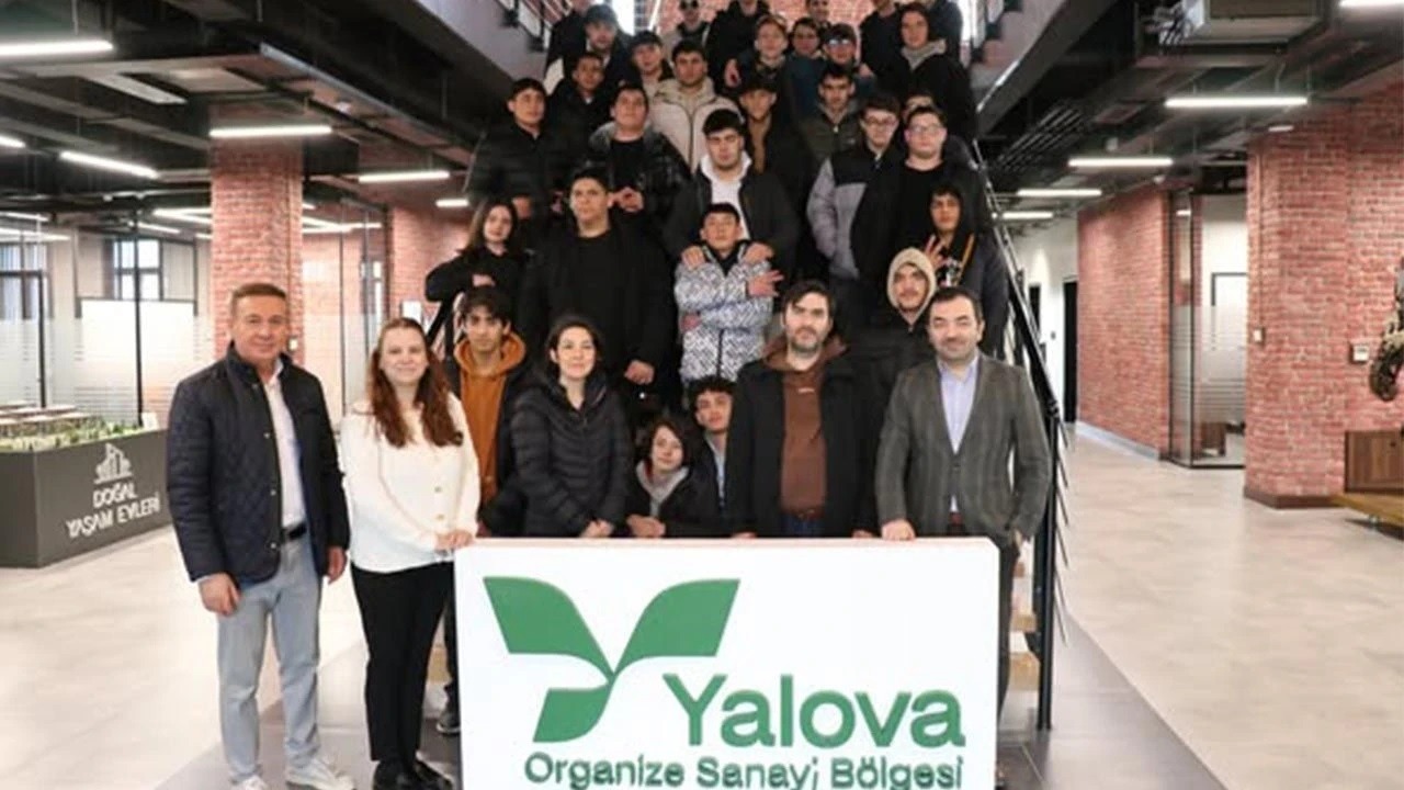 ÇINARCIKLI ÖĞRENCİLER YALOVA MAKİNE OSB’DE