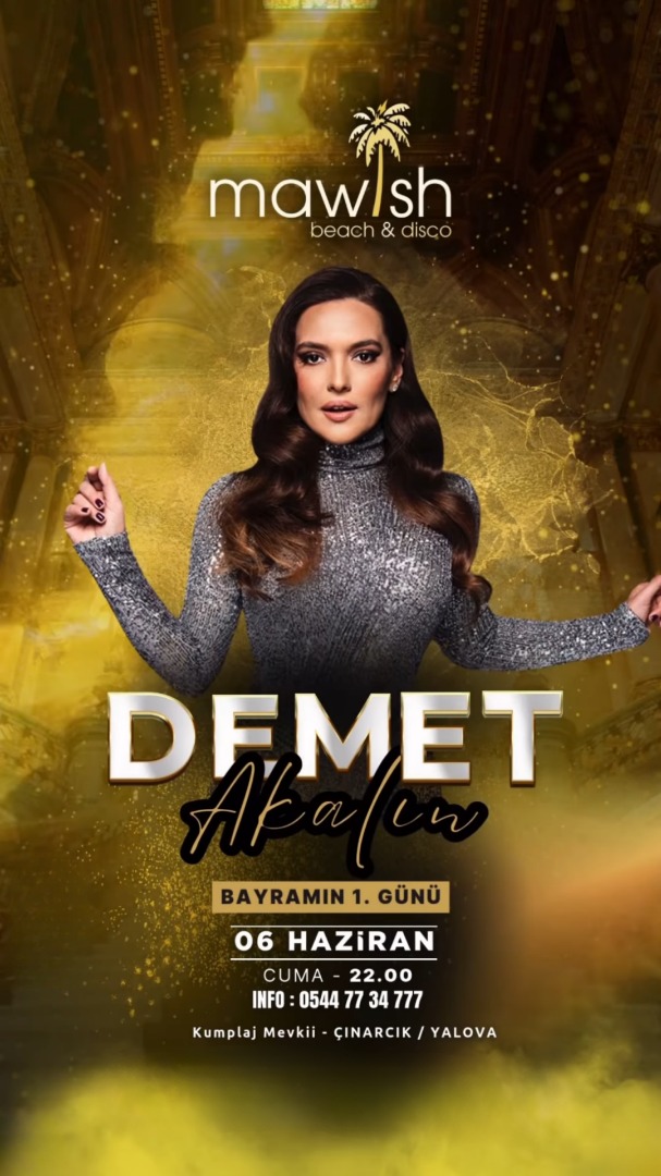 DEMET AKALIN BAYRAM KONSERİ